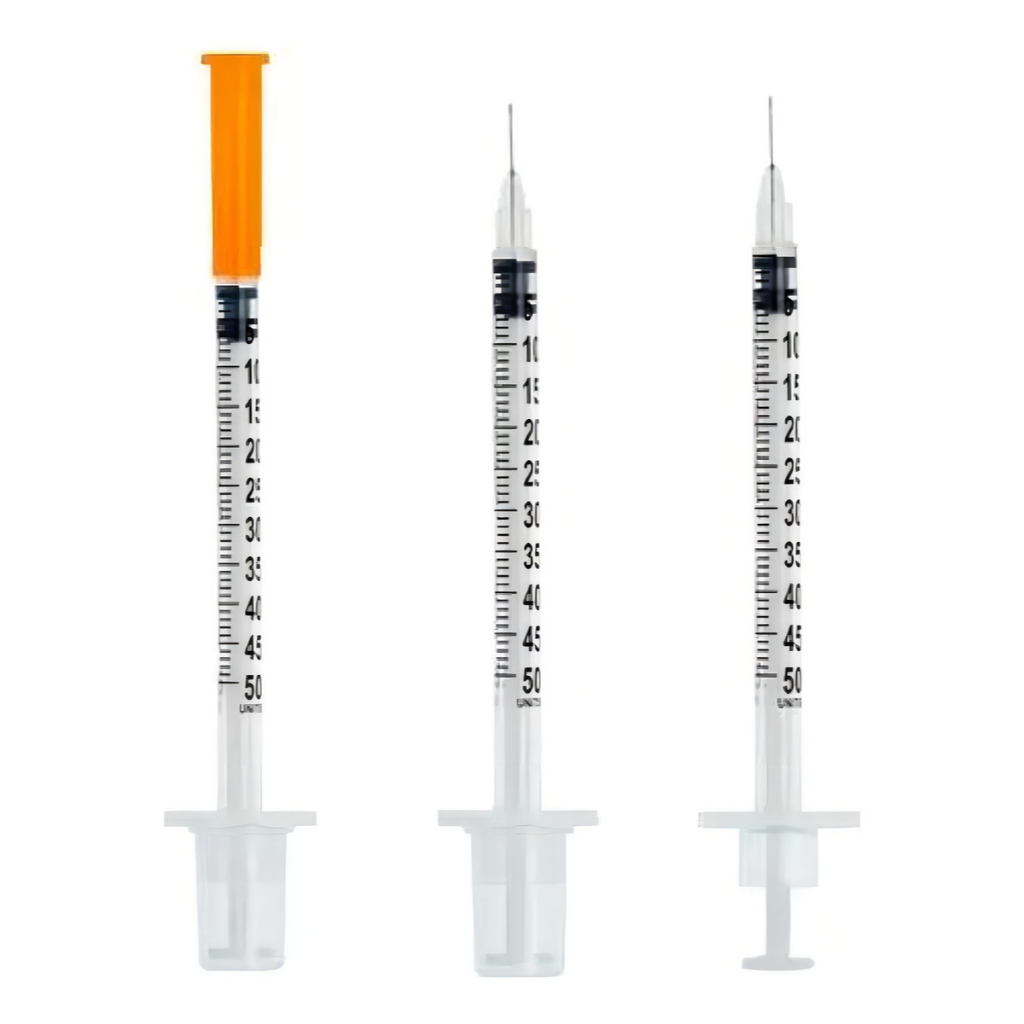 Seringa De 0,5ml Com Agulha Fixa 0,30mmx8mm 0.5 Ml