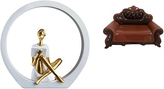 Escultura Abstrata de para Quarto, Sofá, Cadeira, Peça Central, Móveis em Miniatura, Estante Estilo, Versátil, Micro Paisagem
