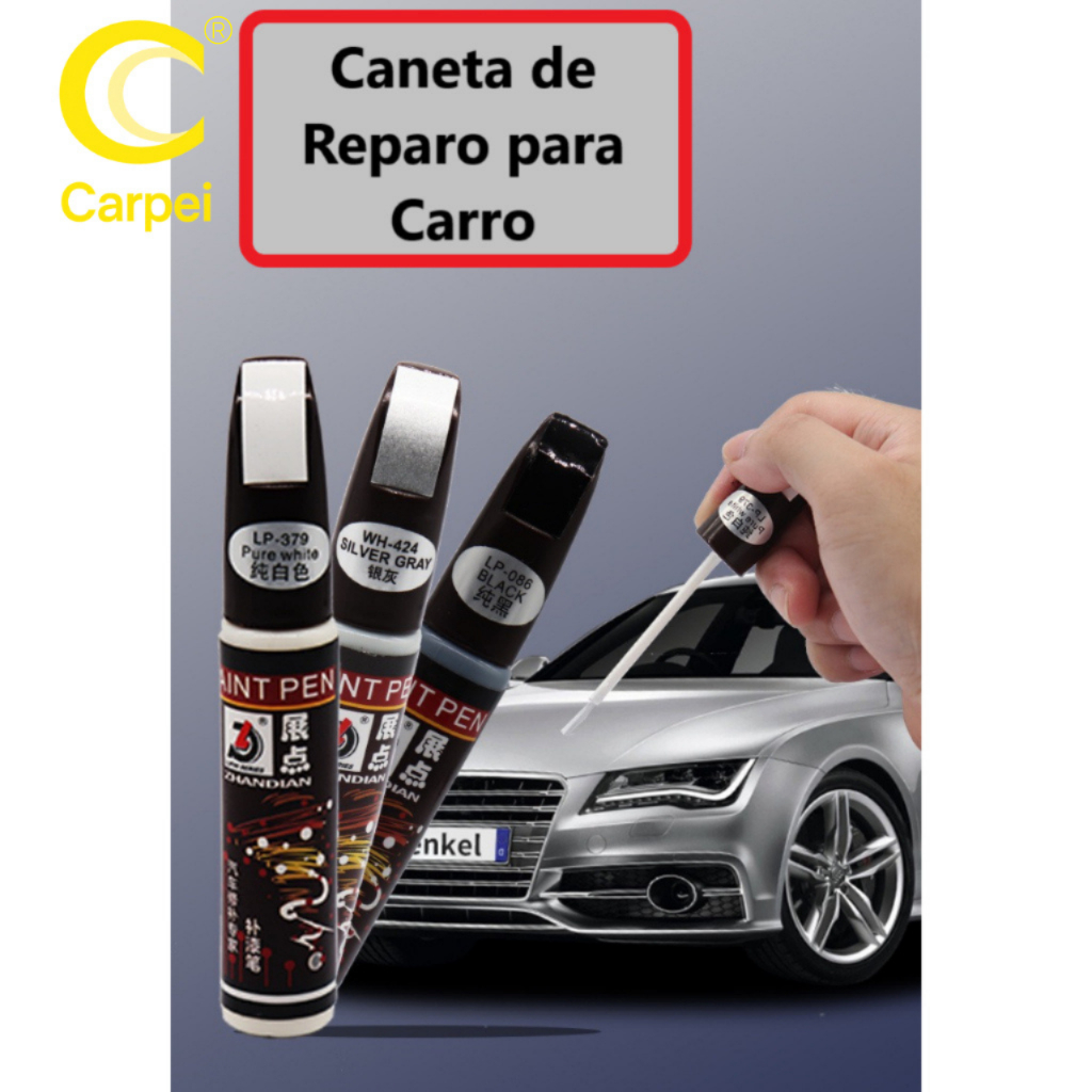Caneta De Reparo De Pintura De Carro À Prova D'água Transparente Removedor De Arranhões Cores