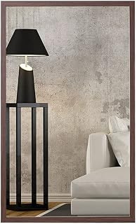 Espelho Moldura Decorativa Grande Madeira Rustica Quarto Moldura YPÊ