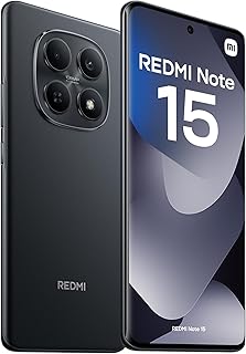 Smartphone Xiaomi Redmi Note 15 Preto 8GB RAM 256GB ROM (2510DRA23L) | SEM NFC