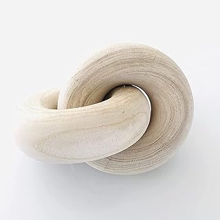 Rool Decoração De Mesa De Café, Prateleira De Livros, Acentos, Console, Itens De Decoração, Nó De Madeira, Elo De Corrente Bege
