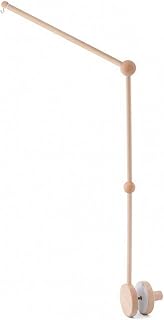 YIJU Suporte para celular para berço, braço ajustável para celular, suporte para cama infantil, cabide de madeira para brinquedos com alcance para pendurar brinquedos com , adequado para quarto de