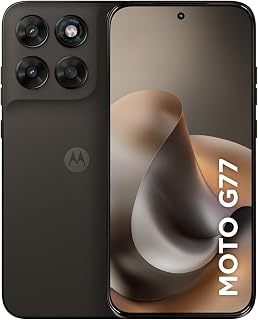 Smartphone Motorola Moto G77 5G - 256GB 24GB (8GB RAM + 16GB RAM Boost) camera 108MP Ultra-Pixel, tela 1.5K extreme Amoled 120hz, ultrarresistente - Marrom | 24GB (8GB RAM + 16GB RAM Boost), Câmera