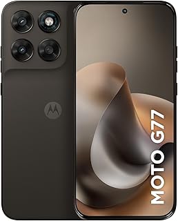 Smartphone Motorola Moto G77 5G - 256GB 24GB (8GB RAM + 16GB RAM Boost) camera 108MP Ultra-Pixel, tela 1.5K extreme Amoled 120hz, ultrarresistente - Marrom | 24GB (8GB RAM + 16GB RAM Boost), Câmera