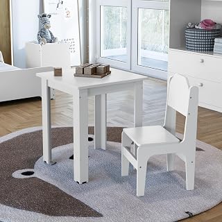 Conjunto Mesa e Cadeira Compacto para Estudo e Trabalho