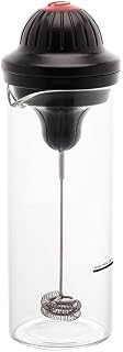 WOLFF Mixer Multiuso com Copo de Vidro Borossilicato Preto 450ml - Enxoval - Decoração - Café - Capuccino - Cozinha - Mesa Posta - Eletroportáteis - Utensílios Domésticos