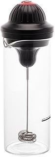 WOLFF Mixer Multiuso com Copo de Vidro Borossilicato Preto 450ml - Enxoval - Decoração - Café - Capuccino - Cozinha - Mesa Posta - Eletroportáteis - Utensílios Domésticos