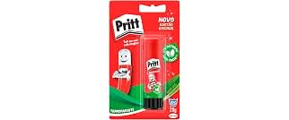 Pritt Cola Bastão, Cola Escolar para Artesanato, Transparente, 1x20gPritt Cola Bastão, Cola Escolar para Artesanato, Transparente, 1x20g