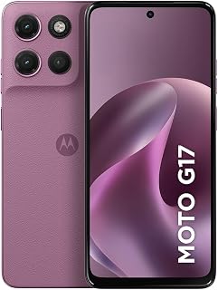 Smartphone Motorola Moto G17 4G - 128GB 12GB (4GB RAM + 8GB RAM Boost) camera 50MP Sony Lytia 600, tela FHD+ 60hz, bateria 5200 mAh - Rosa