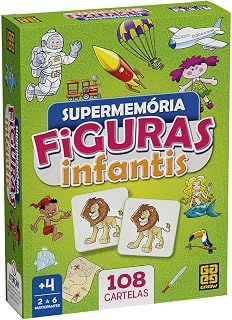 Jogo Supermemória Figuras Infantis