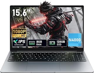 Computador Portátil 15,6" Win11 Pro, Processador N4000, 8 GB de RAM, SSD de 128 GB, Ms Office 365, Tela 100% sRGB, Notebook, Dual Band WiFi 5 BT 5.0, USB-A, HDMI, Display FHD 1920 * 1080