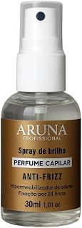 Perfume Capilar em Spray: 30ml - com Anti-frizz, Anti Odores, Ativador de Brilho e Proteção UV