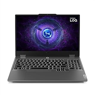 Notebook Lenovo LOQ 15IRX9 Intel Core i5-13450HX 16GB 512GB SSD RTX 3050 Windows 11 15.6" - 83KH0006BR Luna Grey