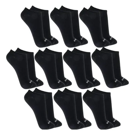 Kit 10 Pares Meias Mash Invisível Esportiva Algodão Original