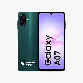 Celular Samsung Galaxy A07 128GB, 4GB, Câm. 50MP, Tela 6.7"- Verde