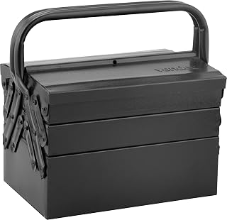 Vonder, Caixa Metálica Sanfonada Para Ferramentas, Com 5 Gavetas, 30 Cm X 19 Cm X 20 Cm.